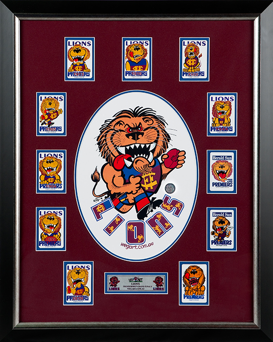 Lions Footy Frame